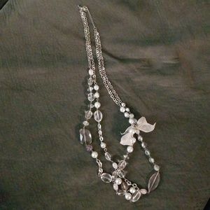 Long beaded necklace